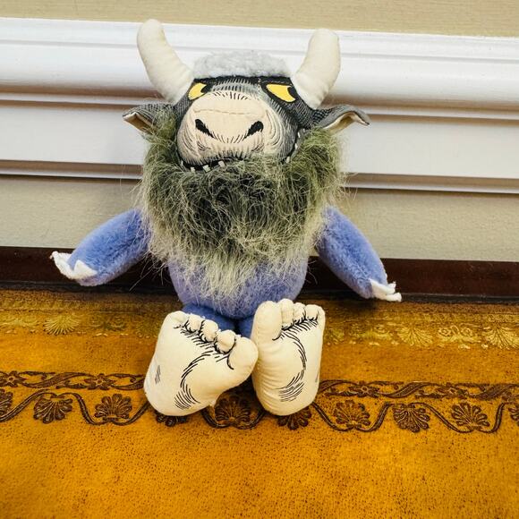Where The Wild Things Are Plush Bernard Maurice Sendak Crocodile Creek 1962 6" - Picture 1 of 7
